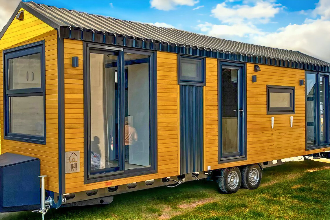 Coorie 9 metre tiny house dış görünüm