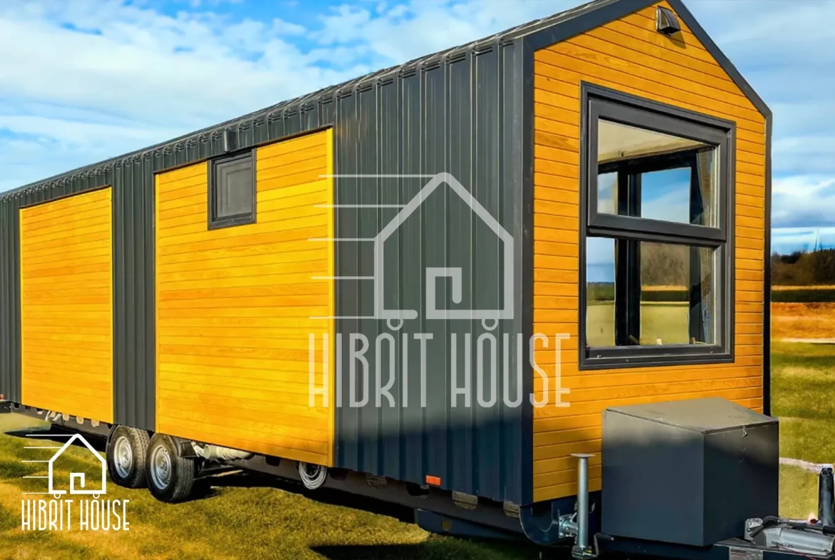 coorie tiny house dış görünüm