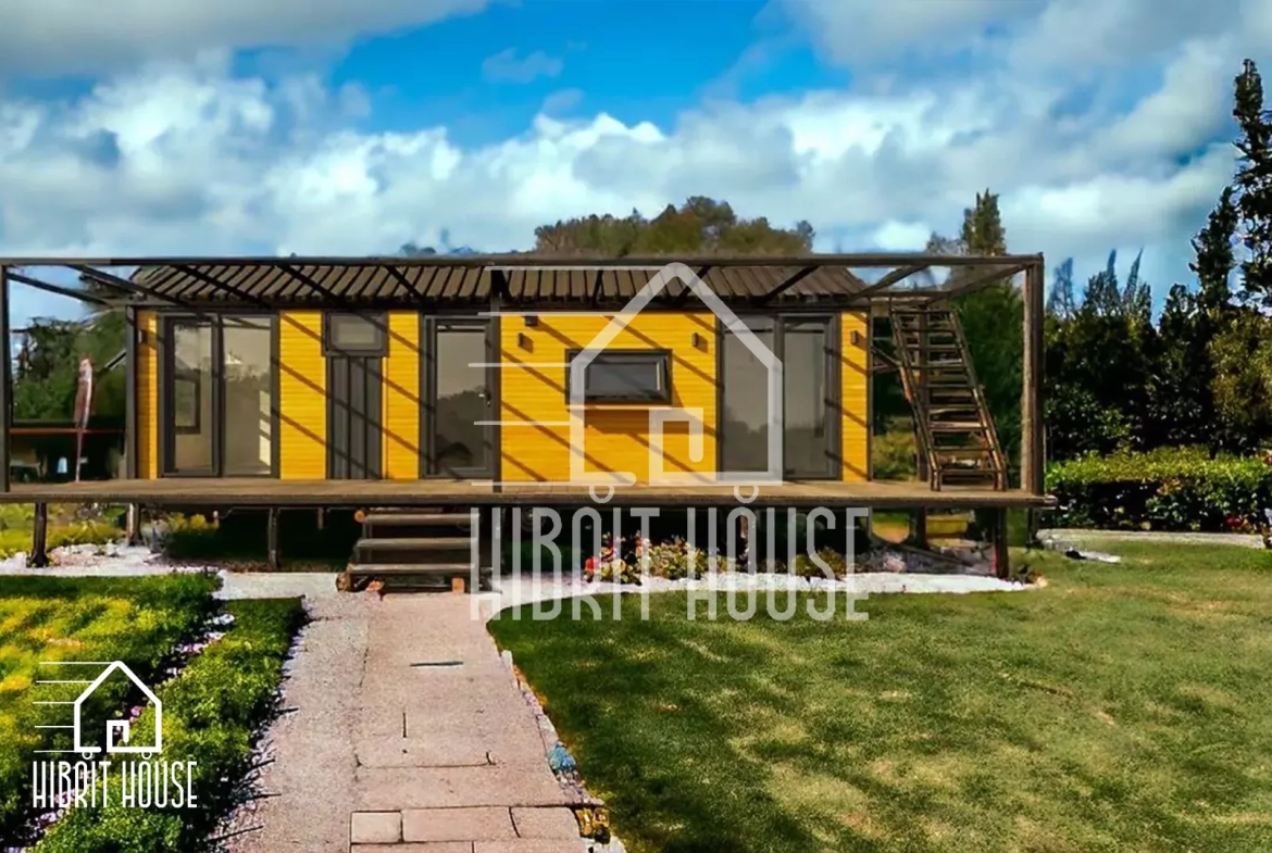 coorie tiny house yan görünüm