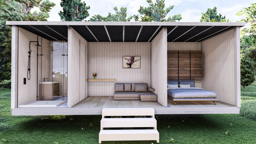 EkoLife ekonomik tiny house - bütçe dostu ve modern kompakt ev