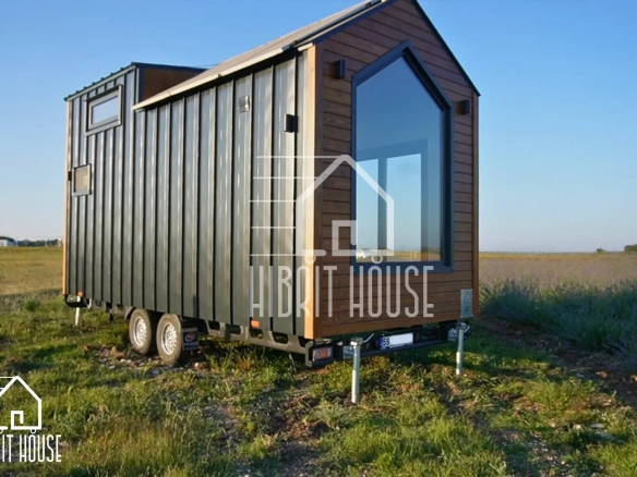 Tekirdağ Saray Hygge 6M Tiny House – loft katlı römorklu mobil ev