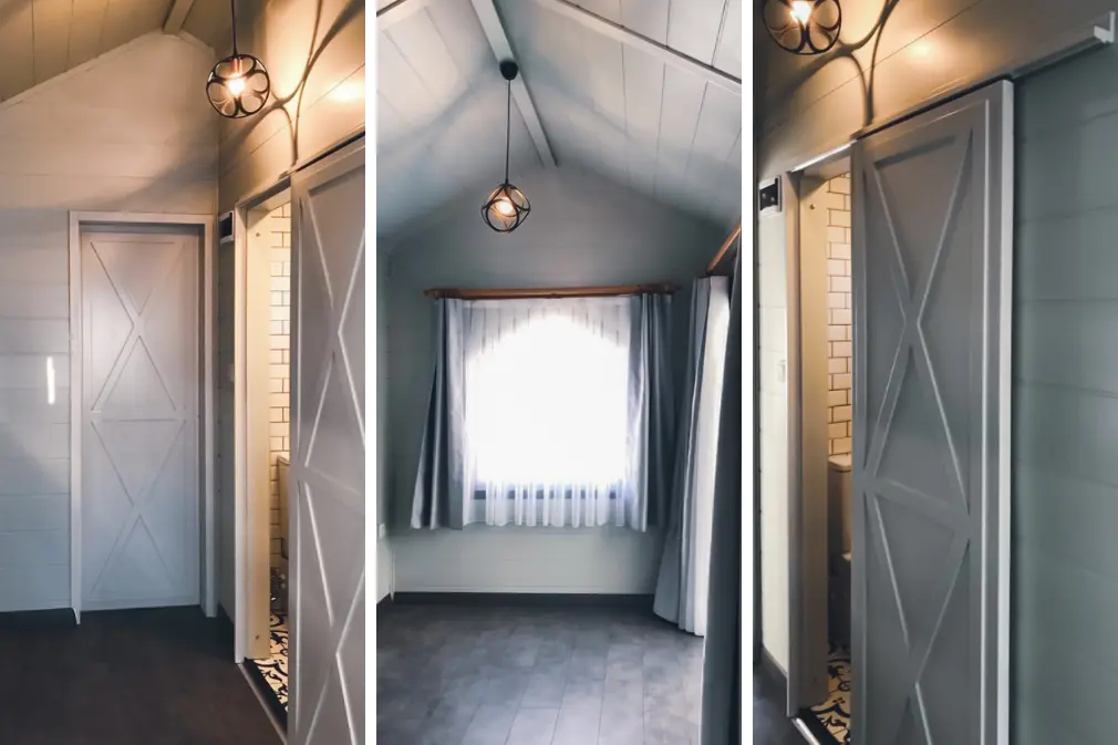 Lagom 7 metre tiny house salon ve dekoratif aydınlatma