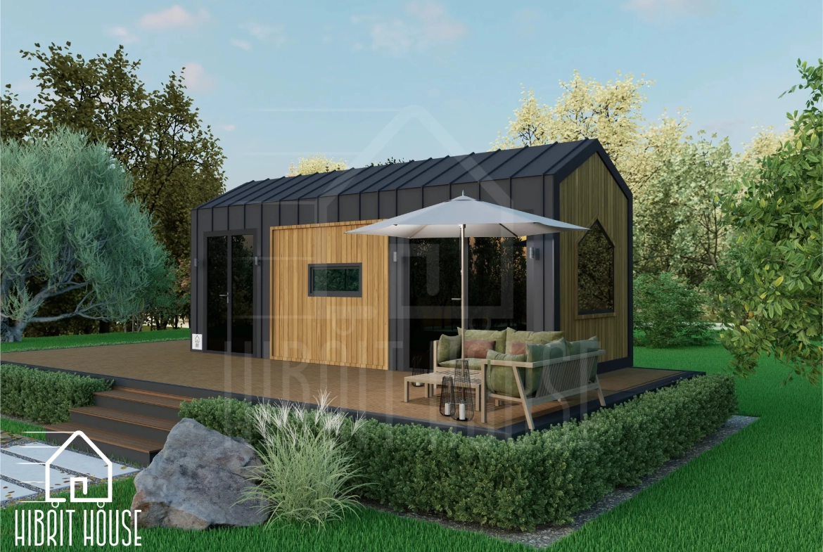 tekerleksiz tiny house lagom 8m