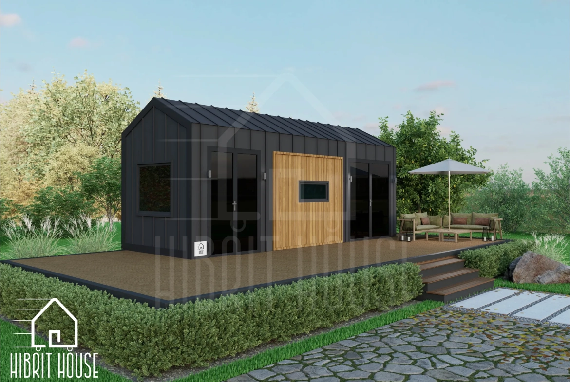 tekerleksiz tiny house lagom 8m