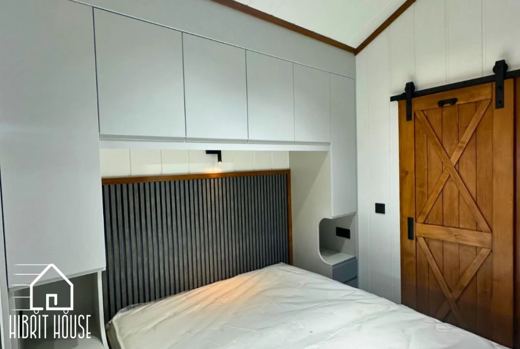 Lagom 8M Tiny House – konforlu yatak odası